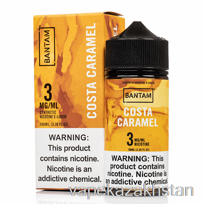 Vape Kazakhstan Costa Caramel - Bantam Vape - 100mL 0mg